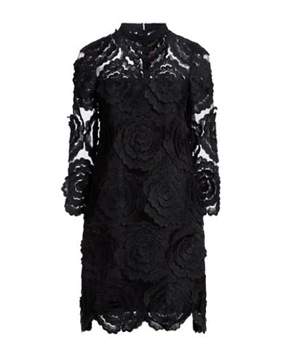 N°21 Woman Midi Dress Black Size 4 Polyamide, Polyester