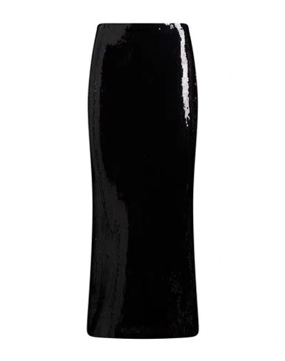 N°21 Woman Midi Dress Black Size 6 Polyester, Elastane