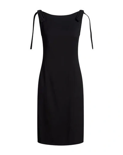 N°21 Woman Midi Dress Black Size 6 Viscose