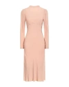 N°21 Woman Midi Dress Blush Size 4 Acetate, Silk In Neutral