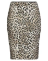 N°21 Leopard Print Midi Skirt In Animal Print