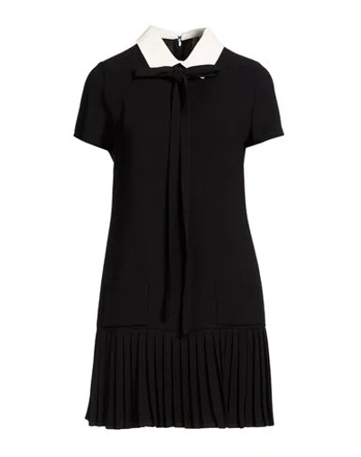 N°21 Woman Mini Dress Black Size 12 Polyester
