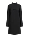N°21 Woman Mini Dress Black Size 4 Polyester, Acetate, Silk, Polyurethane In Black