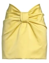 N°21 Woman Mini Skirt Yellow Size 6 Polyester In Gray