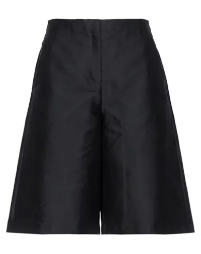 N°21 Woman Pants Black Size 6 Polyester, Silk
