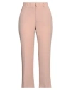 N°21 Woman Pants Blush Size 6 Acetate, Silk In Pink
