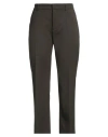 N°21 Woman Pants Dark Green Size 10 Polyester, Wool, Elastane