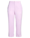 N°21 Woman Pants Lilac Size 8 Acetate, Silk
