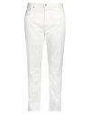 N°21 Woman Pants Off White Size 34 Cotton, Elastane In Off White
