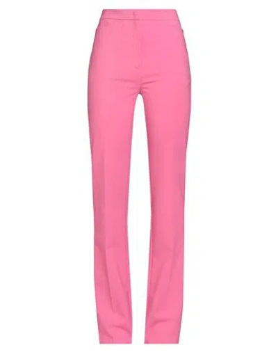 N°21 Woman Pants Pink Size 4 Polyester, Wool, Elastane