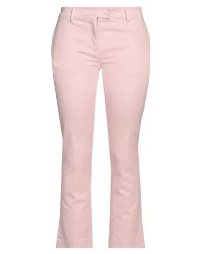 N°21 Woman Pants Pink Size 6 Cotton, Elastane