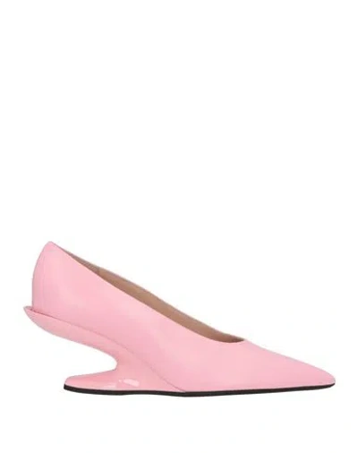 N°21 Woman Pumps Pink Size 7.5 Leather