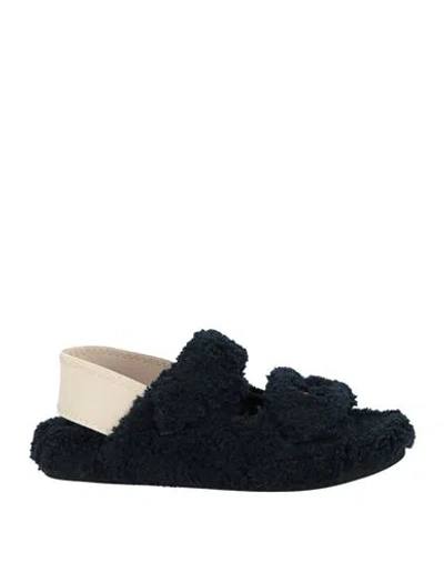 N°21 Woman Sandals Black Size 11 Textile Fibers