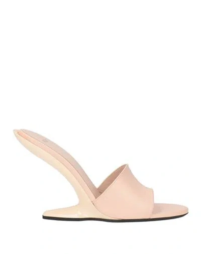 N°21 Woman Sandals Pink Size 8 Leather