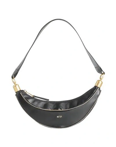 N°21 Woman Shoulder Bag Black Size - Leather