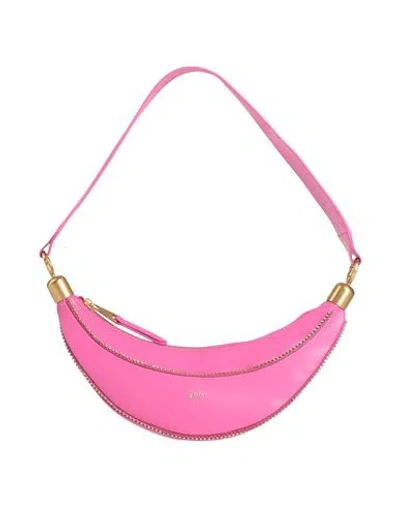 N°21 Woman Shoulder Bag Fuchsia Size - Leather In Pink