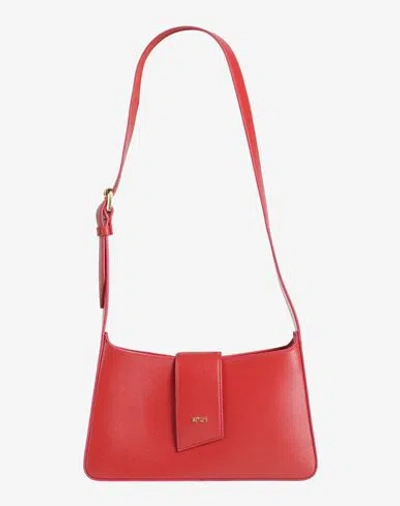 N°21 Woman Shoulder Bag Red Size - Leather