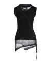 N°21 Woman Sweater Black Size 4 Mohair Wool, Polyamide, Wool In Black
