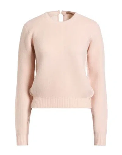 N°21 Woman Sweater Light Pink Size 2 Virgin Wool, Polyamide
