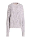 N°21 Woman Sweater Lilac Size 4 Acrylic, Alpaca Wool, Polyamide, Wool In Purple