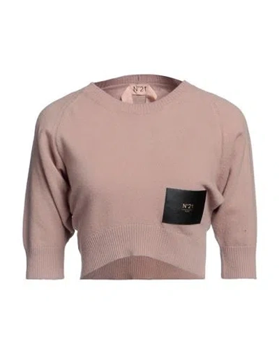 N°21 Woman Sweater Pastel Pink Size 0 Wool