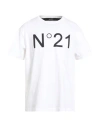 N°21 Woman T-shirt White Size Xxl Cotton