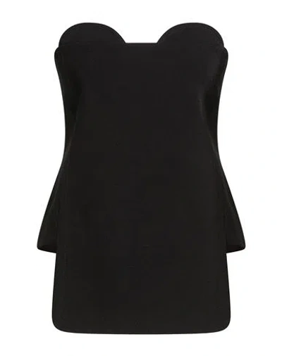 N°21 Woman Top Black Size 4 Polyamide, Elastane