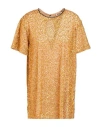 N°21 Woman Top Gold Size 6 Polyamide, Polyester In Orange
