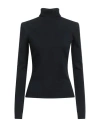 N°21 Woman Turtleneck Black Size 2 Wool, Polyacrylic In Black