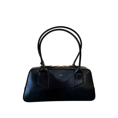 N°21 Women's Shoulder Bags N21 - Abrasive Midi Box - Black