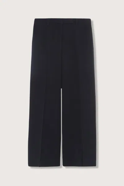 N°21 Pressed-crease Tailored Trousers In Black