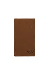 N°21 Wool-blend Scarf With Logo In Brown
