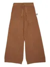 N°21 Wool-blend Trousers In Brown