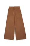 N°21 Wool-blend Trousers In Brown