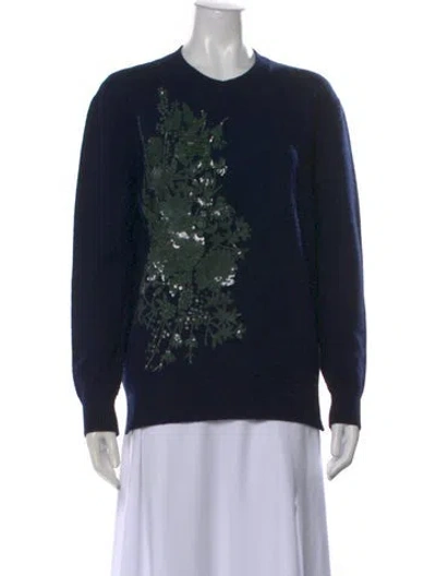 Pre-owned N°21 Wool Graphic Print Sweater In Blue