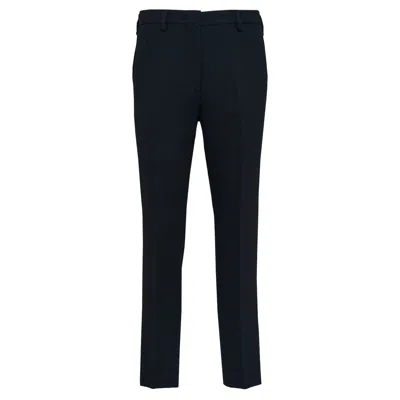 N°21 Wool Pants In Blue