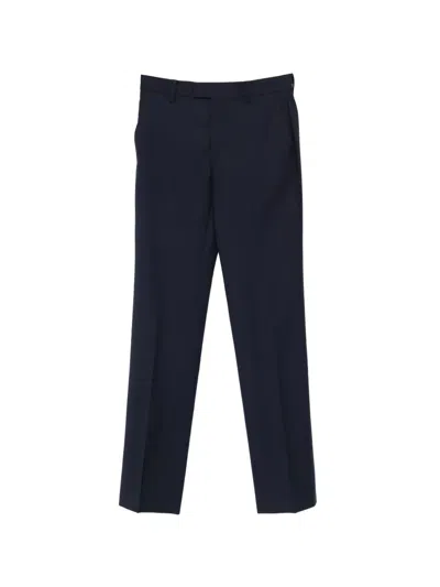 N°21 Woven Trousers In Blue
