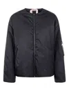 N°21 Zip-fastening Bomber Jacket In Black