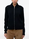 N°21 Zip-fastening Cardigan In Black