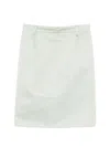 N°21 ジップ スカート In Gray