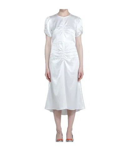 N°21 Zipper Dress In White