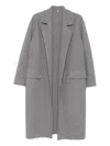 N8 Flap-pocket Coat In Gray