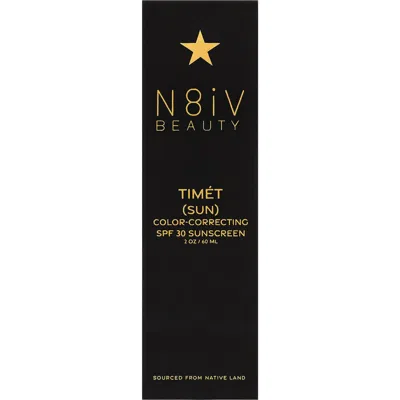 N8iv Beauty Timét (sun) Color-correcting Spf 30 Sunscreen In White