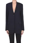 N_8 Milano Long Blazer In Navy Blue