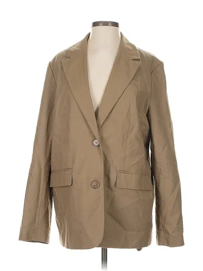 Pre-owned Na-kd Blazer Jacket In Brown