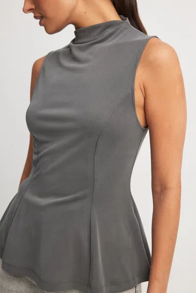 Na-kd Modal-oberteil In Grey