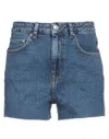 Na-kd Denim Shorts In Blue