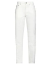 Na-kd Woman Pants Ivory Size 8 Cotton In White