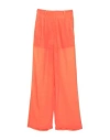Na-kd Woman Pants Orange Size 6 Polyester In Orange