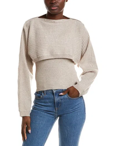 Naadam 2pc Cashmere Sweater Set In Neutral